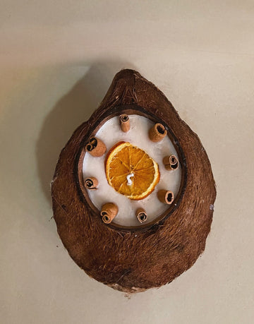 Coconut Centrepiece Candle #04